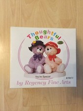 Thoughtful Bears Figure By Regency Fine Arts BNIB