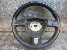 2006 SKODA OCTAVIA PD vRS MK2 1Z 5DR LEATHER STEERING WHEEL