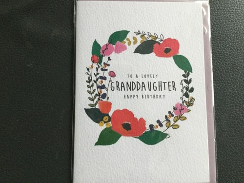 Greeting card granddaughter - greeting, card.granddaughter