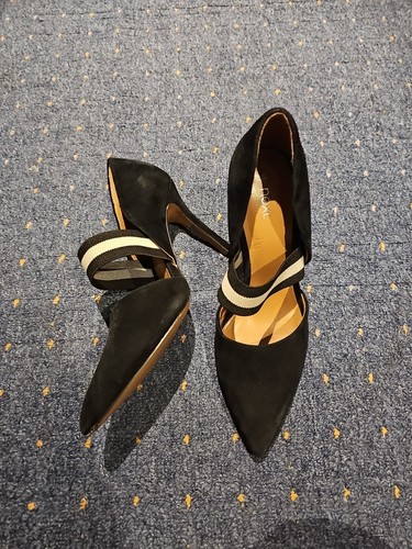Next black suede stilettos - next,