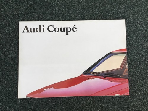 Audi coupe fold - coupe, brochure