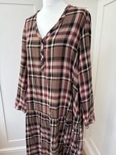 Zara Size m 12 Dress Checked