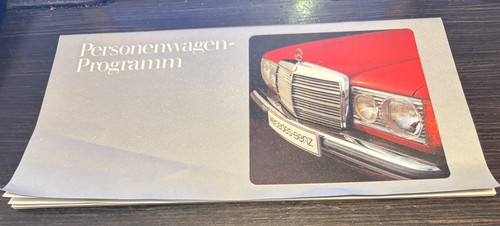1976 brochure mercedes benz - 1976,