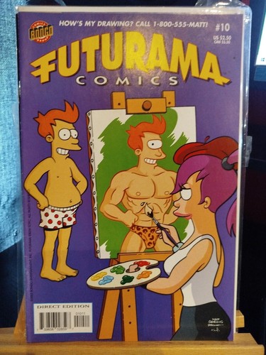 Futurama comic bongo - futurama,