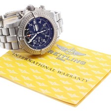 BREITLING CHRONOAVENGER E13360 44mm Titanium Black Dial Automatic #C533