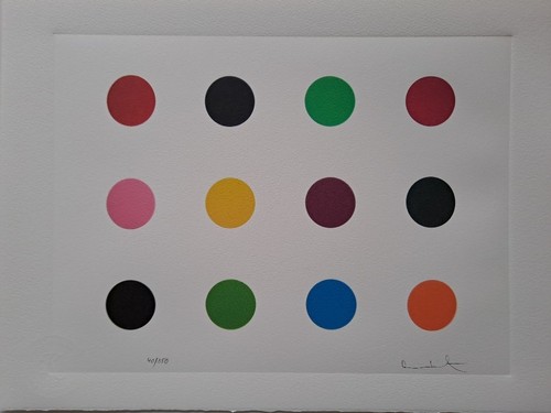 Damien hirst signed - hirst,