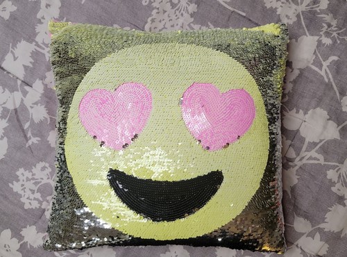 Justice flip sequin emoji - justice,