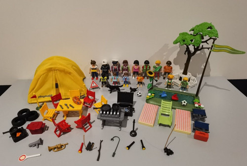 Playmobil camping bundle - playmobil,