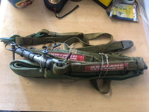 Vintage aircraft lanyard ex - aircraft,