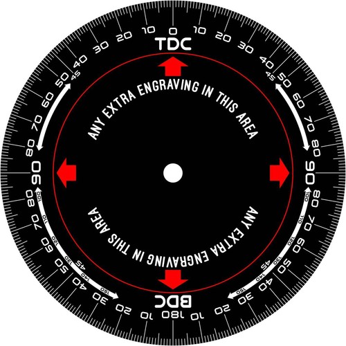 Quality engine timing disc - hi-quality,