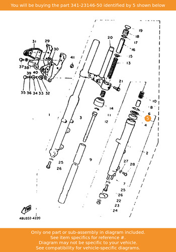 Yamaha washer oil seal - yamaha,