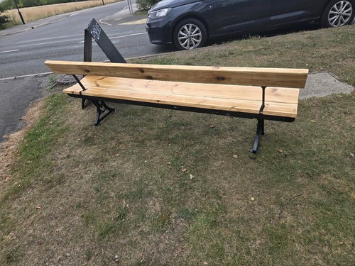 Garden bench ends - bench, cast