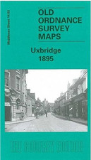 Uxbridge 1895: Middlesex Sheet 14.03 (Old O.S. Maps of... - Griffiths, John