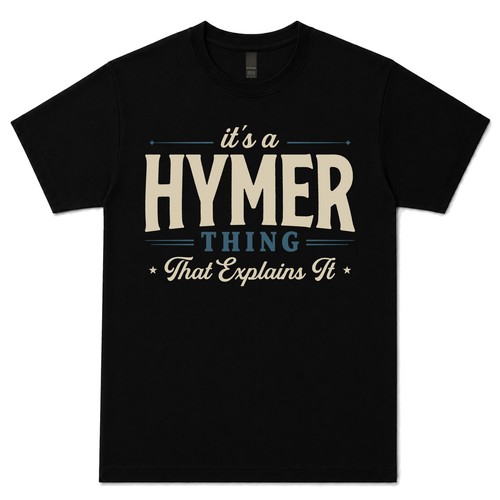 Hymer thing that - it's,