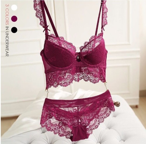 Lace sheer plunge sexy - lace,
