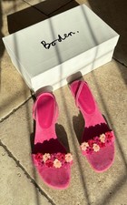 Boden kitten heel ladies pink