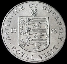 Guernsey 25 Pence 1978