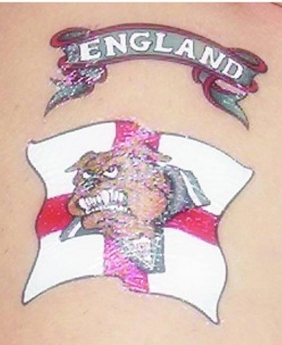 Temporary tattoo cross st - cross,