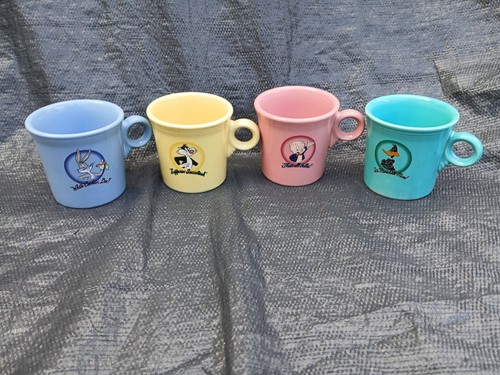 Four looney tunes fiesta ware - tunes,