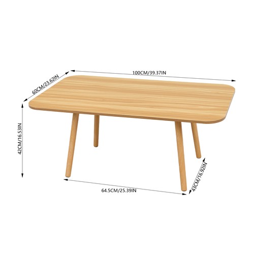 Modern coffee table oval - coffee,