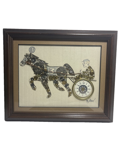 Girard signed harness racing - signed,