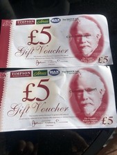 Timpsons Gift Vouchers £10