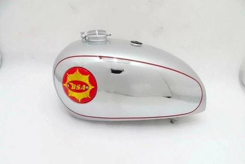 Bsa goldstar chrome silver - &,