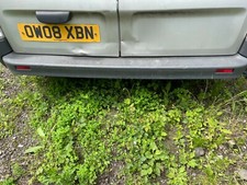 rear bumper plastic only vauxhall vivaro  renault trafic primastar 07 to 14 van