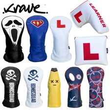 Krave Golf Club Headcover Novelty Driver / Fairway / Hybrid / Putter Head Cover