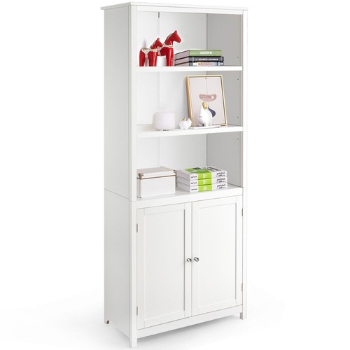 Modern freestanding bookcase - freestanding,