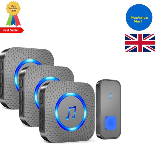 Cordless door chime - door, 3