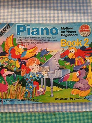 Progressive piano book - book, 2