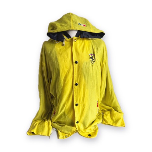 Ferrari scuderia yellow hooded - yellow,