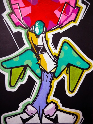 Zomby dds london graffiti - zomby,