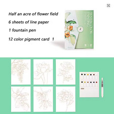 Watercolor Painting Book for