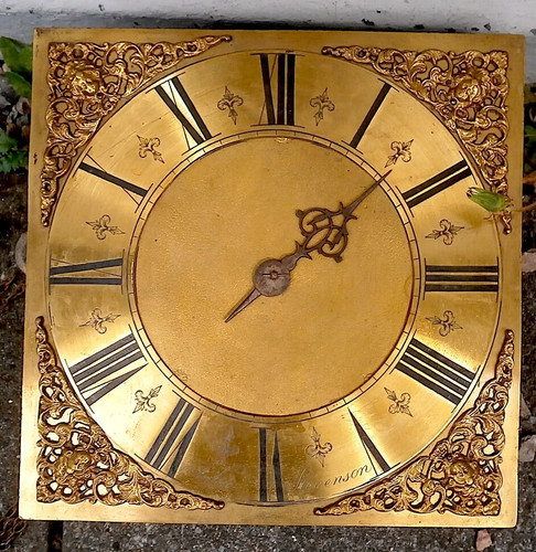 Hlongcase clock dial - 30, dial+movent