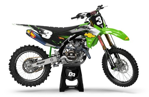 Kawasaki motocross graphics - kawasaki,
