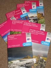 OS Ordnance Survey Landranger