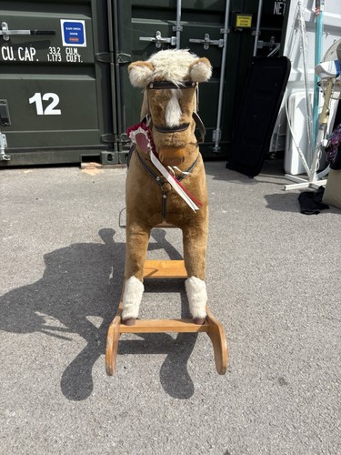 Rocking horse stirrups - horse, with