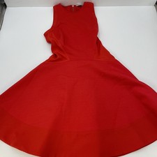 Ted Baker Red Skater Dress Size 1 (UK 8)                                    W10