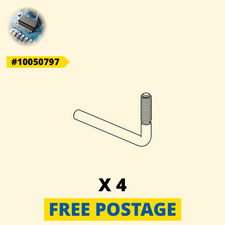 4 x 10050797 IKEA Silver Cot