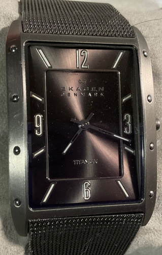 Skagen titanium mens 31mm tank - skagen,
