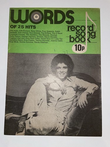Words song book - words,
