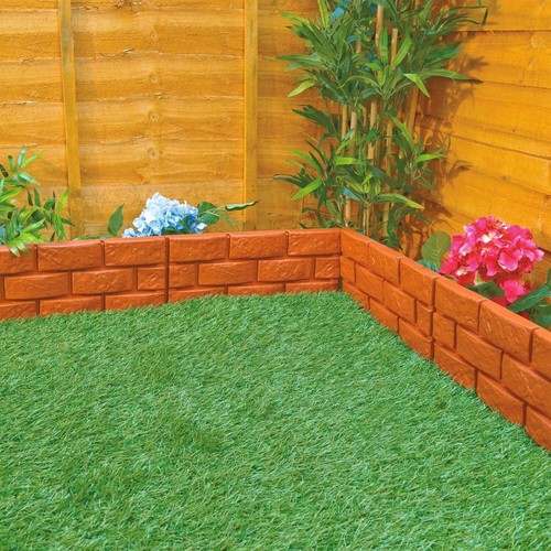 Brick effect garden - brick,