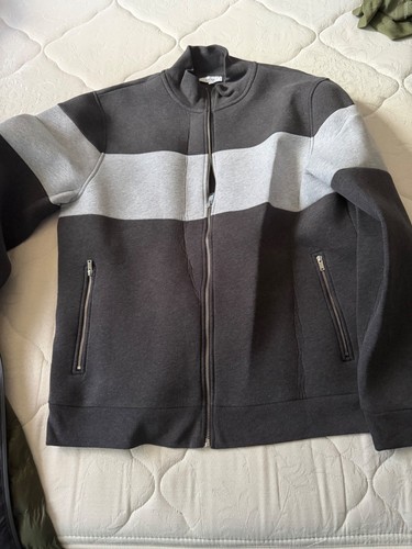 Reiss men color block charcoal - reiss,