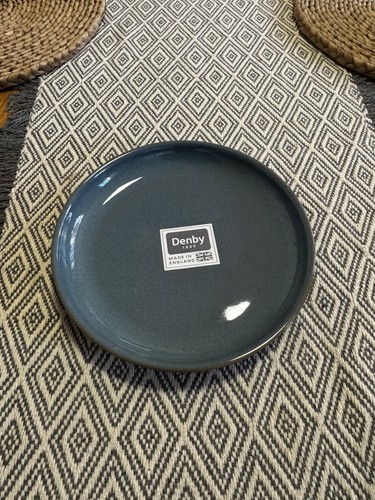 Denby azure coupe small plate - denby,
