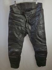 Fieldsheer Motorcycling Motorbike Trousers Pants Leather Lined Black 34/29 A2937