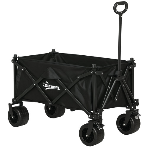 Outsunny foldable garden cart - garden,