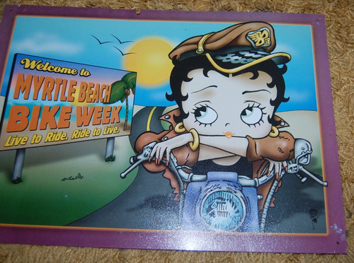 Betty boop myrtle - ", bike