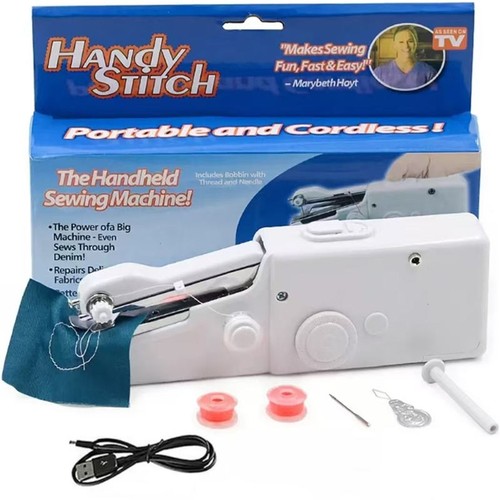 Handheld mini sewing machine - sewing,